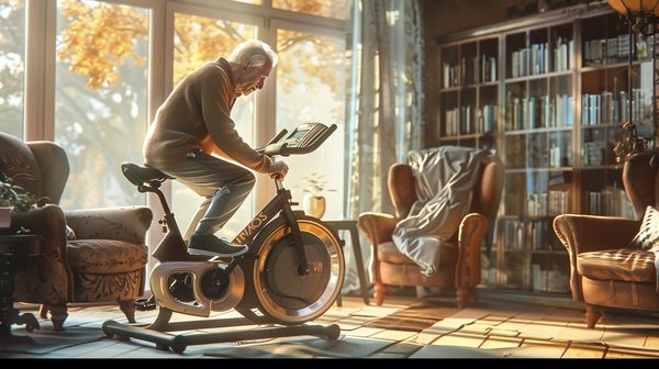 Choisir un vélo d'appartement adapté aux seniors